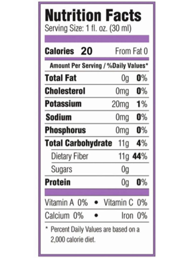 Medtrition HY FIBER 12MG 30ML 6 SACH - Image 2